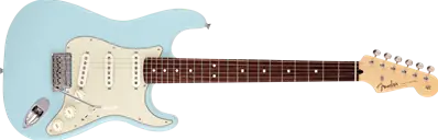 Vente Flash Made in Japan Junior Collection Stratocaster, Rosewood Fingerboard, Satin Daphne Blue