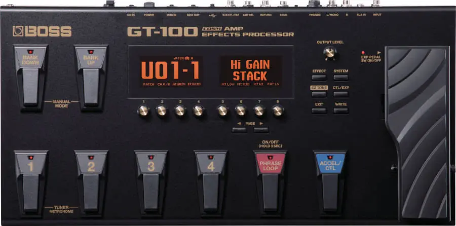 BOSS GT100 Amp/Effects Processor Promotion Saisonnière