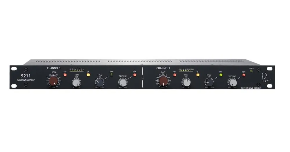 Rupert Neve Designs 5211 2-Channel Microphone Preamplifier Bon Plan