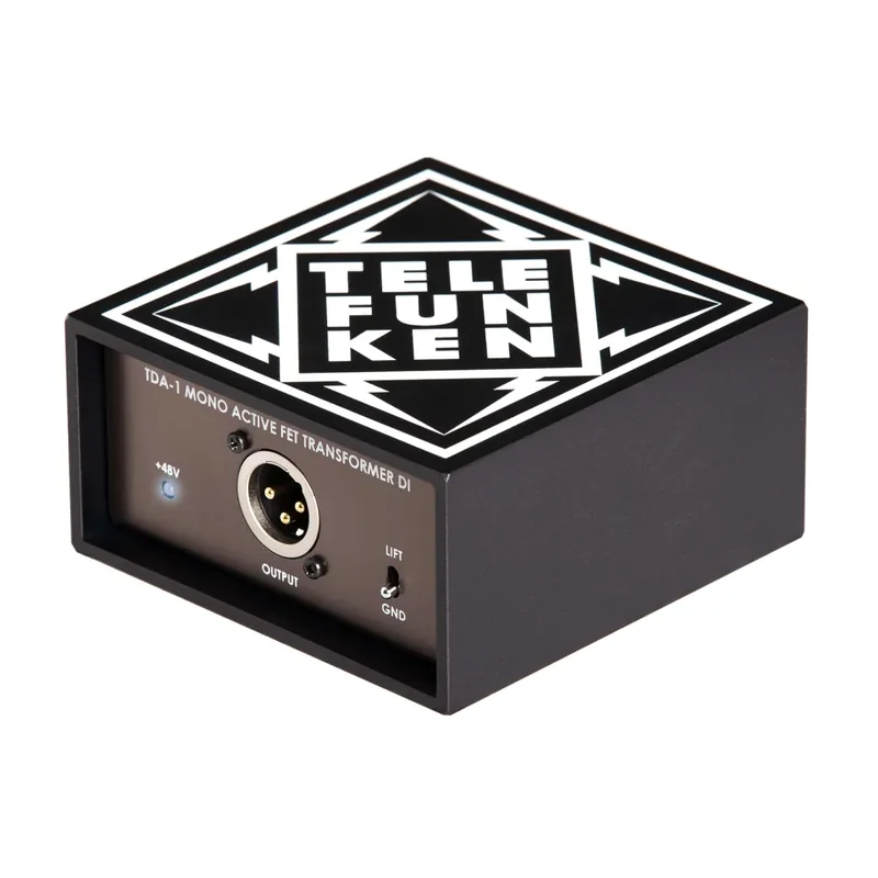 Telefunken TDA-1 Mono Active Direct Box Bon Plan