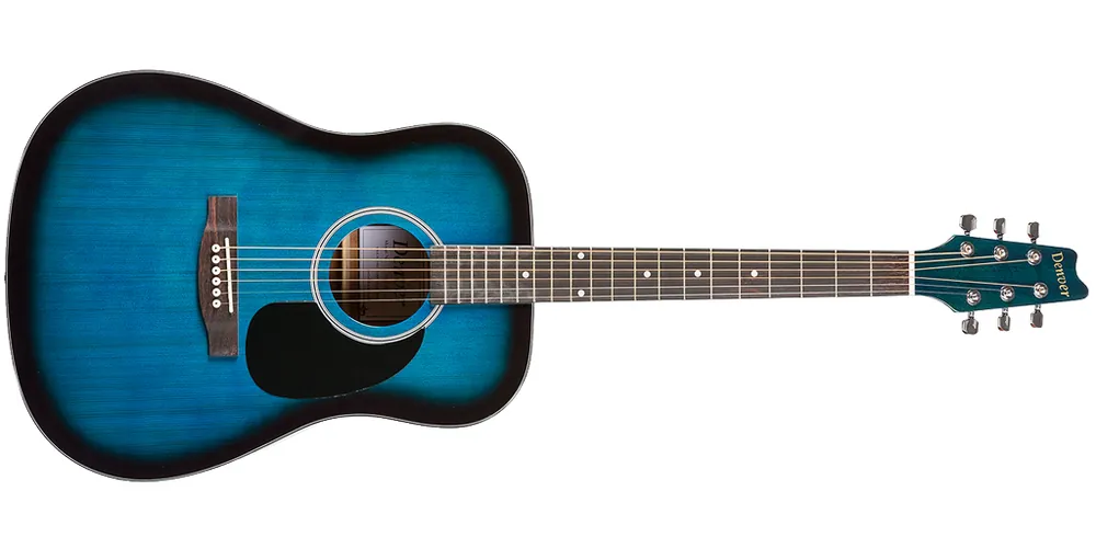 Denver Acoustic Guitar - Full Size - Blue Promotion