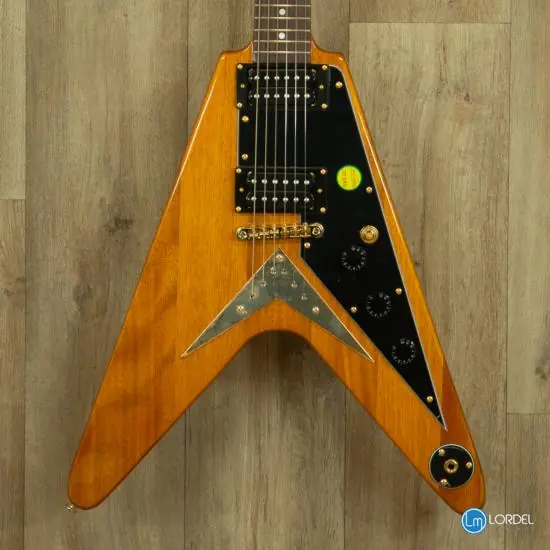 Meilleur Prix Guitare électrique Tokai Chine Flying V FV67 Korina