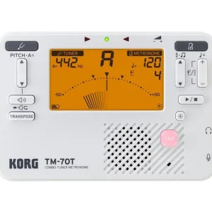 Acheter Direct Korg Handheld Tuner and Metronome Combo - White