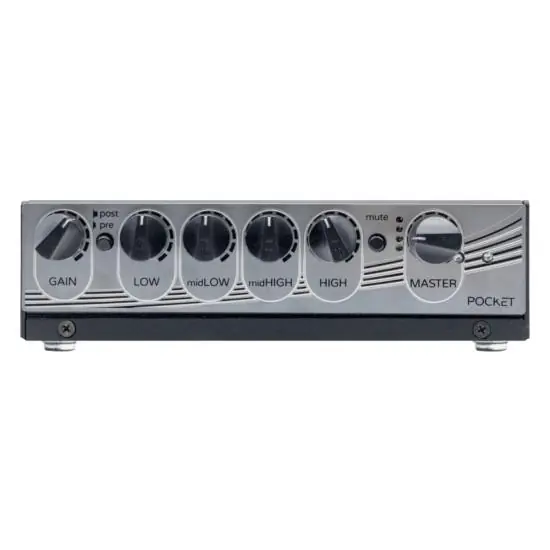 Bon Plan tête d‘ampli basse GR bass Pocket 50 black