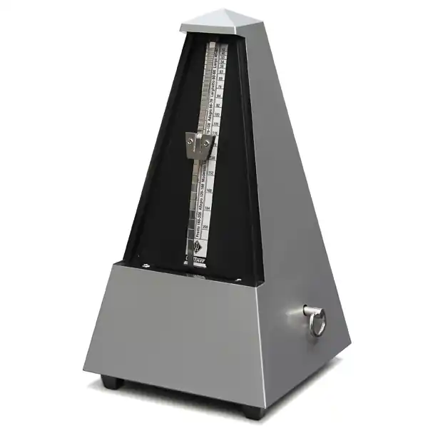 Wittner Designer Series Plastic Maelzel Metronome - Light Silver Satisfait Ou Remboursé
