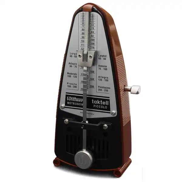 Wittner Taktell Piccolo Metronome - Brown Remise