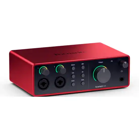 Paiement Sécurisé Interface audio Focusrite Scarlett4 4i4