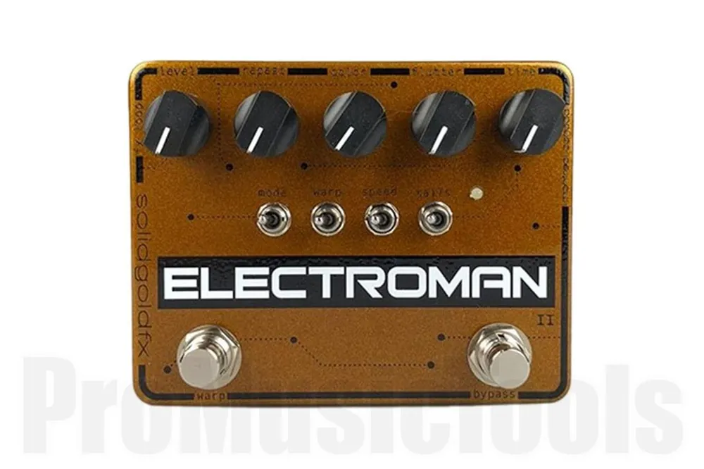 SolidGoldFX Electroman MKII - Oscillating Delay and Modulation Must-Have