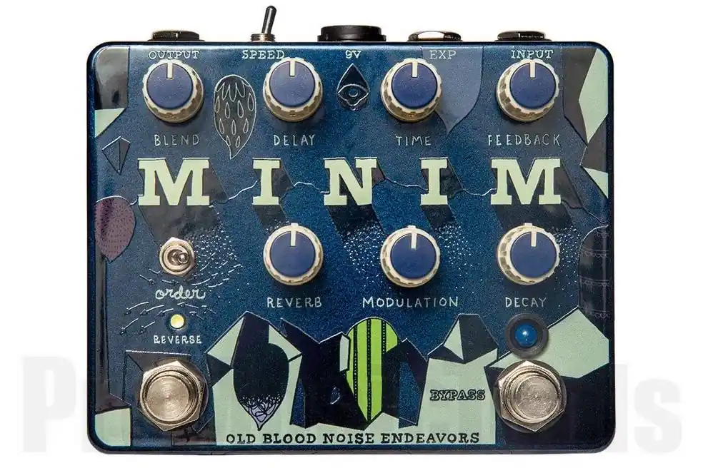 Old Blood Noise Endeavors Minim - Reverse Modulated Delay / Reverb Haute Qualité