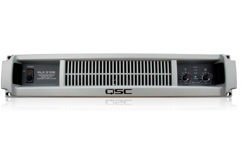 Bon Marché QSC PLX3102 600W Stereo Low-Z Power Amplifier