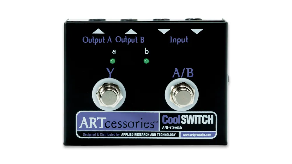 Prix Réduit ART Pro Audio CoolSwitch A/B-Y Selector Footswitch