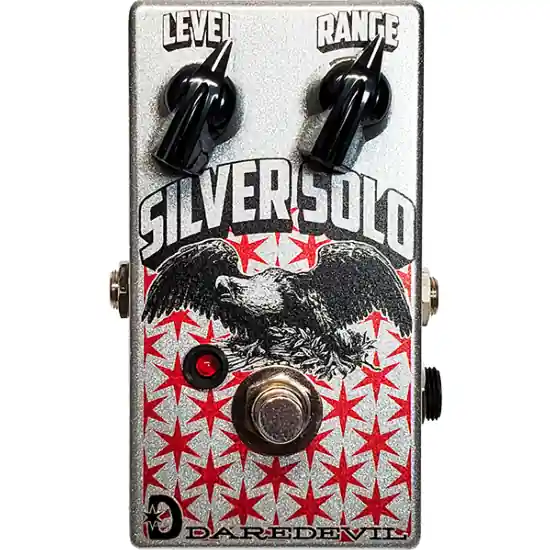 DISCONTINUE DAREDEVIL PEDAL silver SOLO Produit De Marque