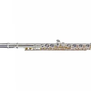 Carlton CFL300 Flute w/Solid Silver Headjoint and Body, Open Hole, B Foot, Offset G Réduction