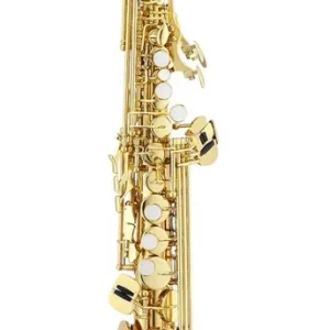 Jupiter Bb Soprano Saxophone, Gold Lacquer, High G Offre Du Jour