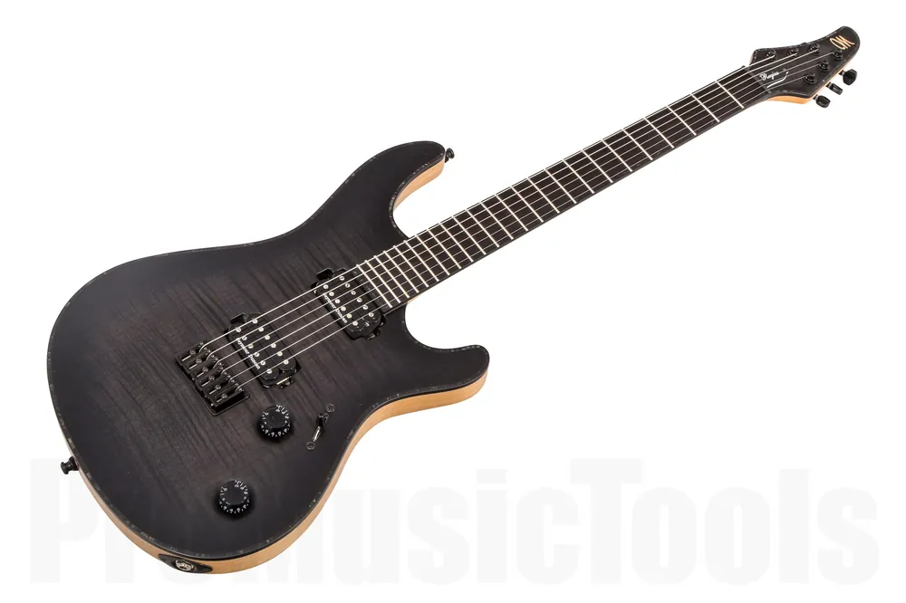 Offre Exclusive Mayones Regius 6 - Trans Black Burst Satin