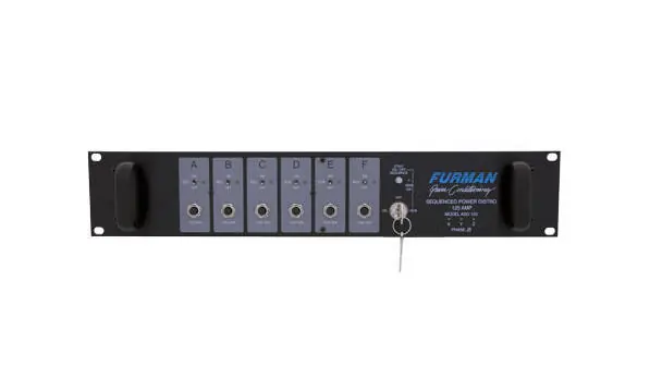 Prix Cassé Furman 120 Amp AC Distribution w/ 6x20a Channels