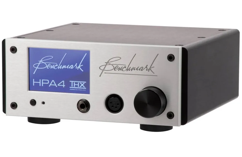 Benchmark Media HPA4 Headphone / Line Amplifier with Remote Control - Silver Dernier Modèle