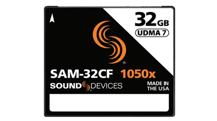 Top Vente Sound Devices SAM-32CF Compact Flash Card - 32 GB