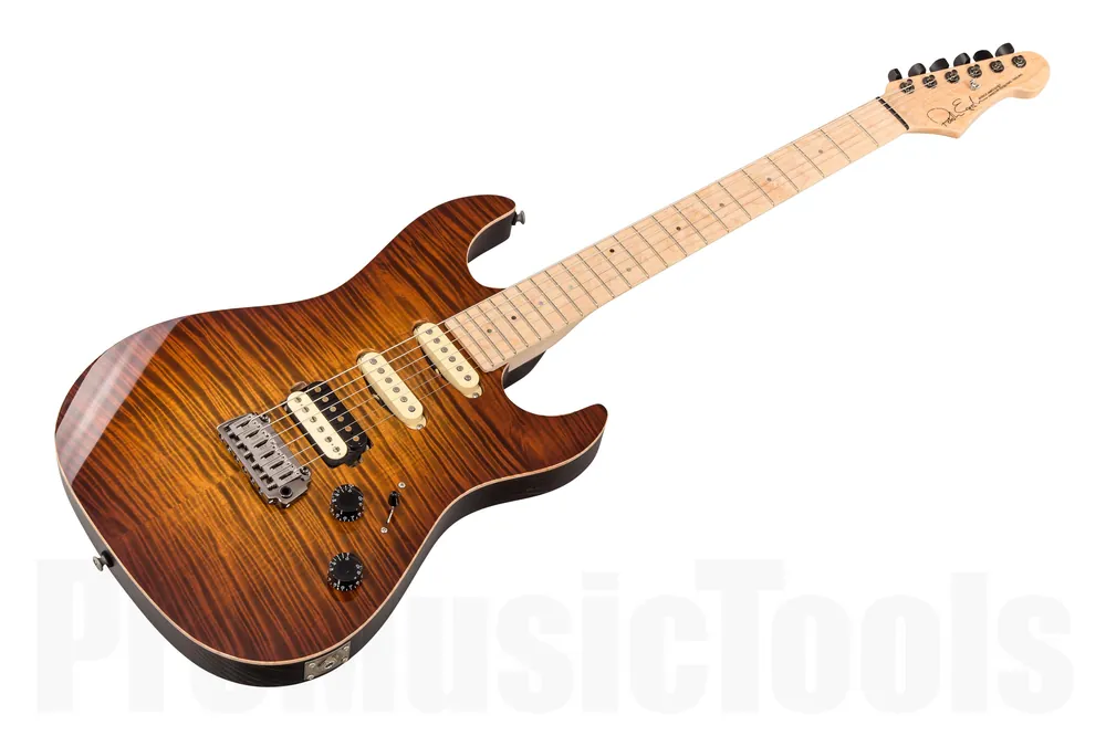Patrick James Eggle "96" Drop Top HSS FCB - Faded Cherry Burst Retour Gratuit