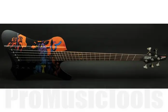Dingwall D-Roc Hellboy Limited 5 BK - Black Matte PF Retour Gratuit