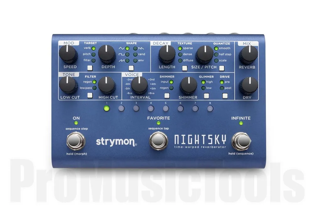 Strymon NightSky Retour Gratuit