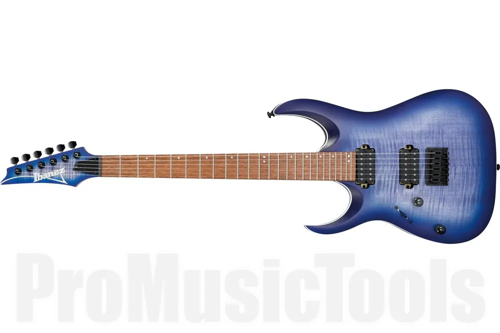 Ibanez RGA42FML BLF - Blue Lagoon Burst Flat - Lefthand Achetez Aujourd'hui