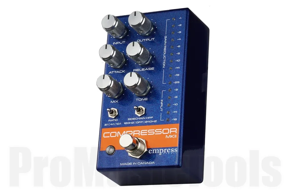 Empress Effects Compressor MKII - Blue Retour Gratuit