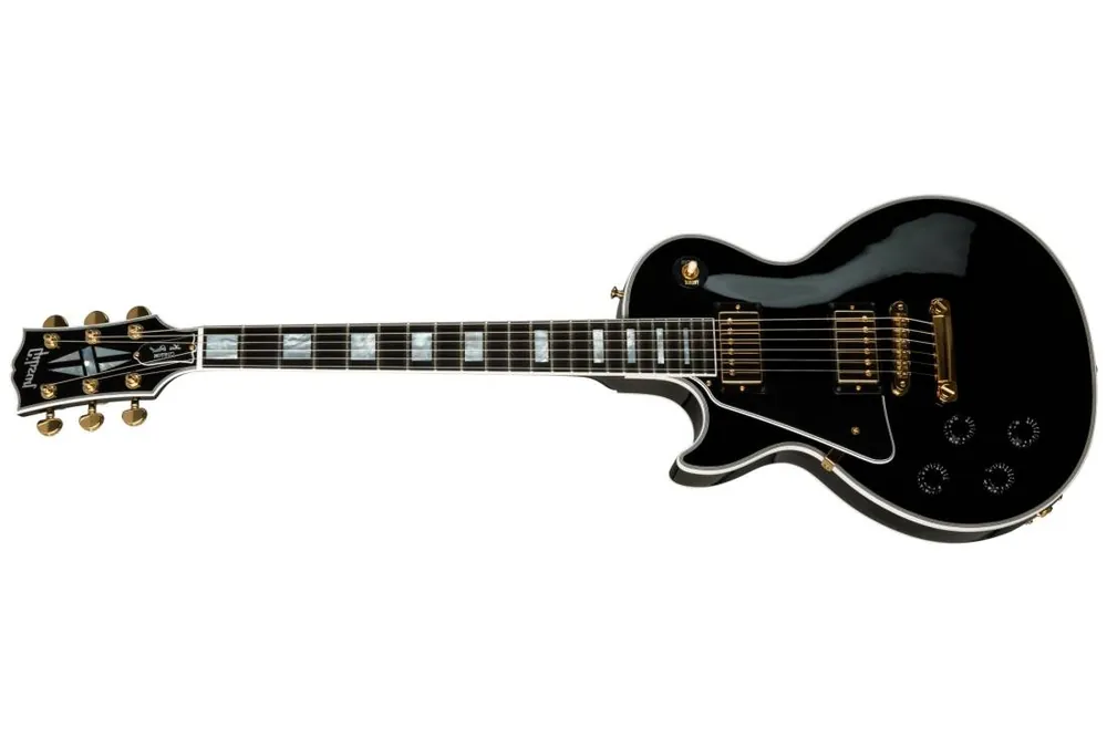 Gibson Les Paul Custom Ebony Fingerboard, Left-Handed - Ebony Meilleur Choix