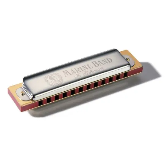 Seulement Aujourd'hui Hamronica Hohner marine band 12 trous do