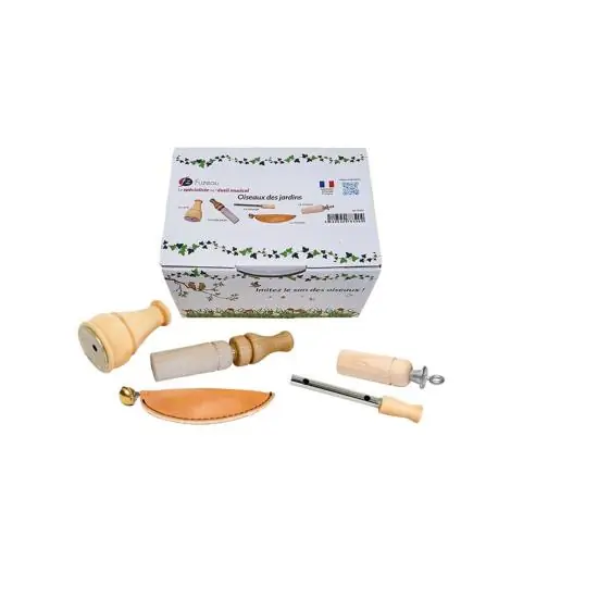 Commander Maintenant Fuzeau 78320 - Coffret de 5 appeaux Oiseaux des jardins