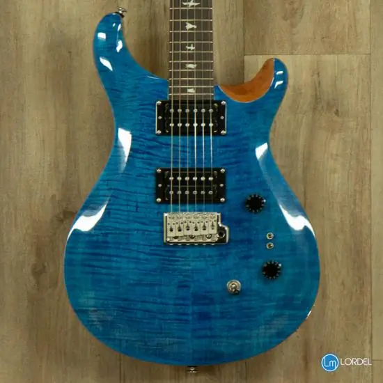 DISCONTINUE PRS SE Custom 24-08 faded blue Bon Marché