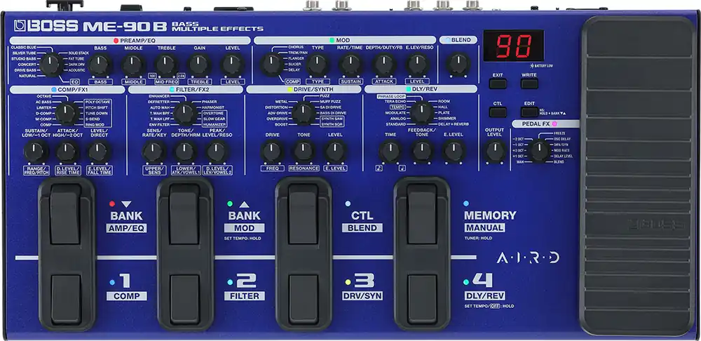 Acheter Direct BOSS ME-90B Bass Multi-Effects Processor