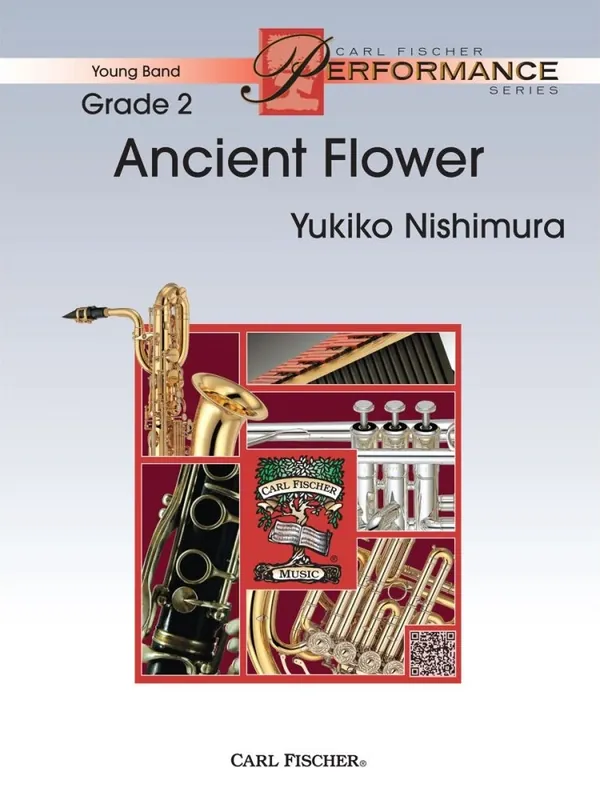 Carl Fischer Ancient Flower - Nishimura - Concert Band Score Only - Gr. 2 Top Vente