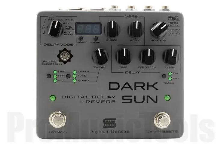 Seymour Duncan Dark Sun - Mark Holcomb Signature Delay / Reverb Achetez Aujourd'hui