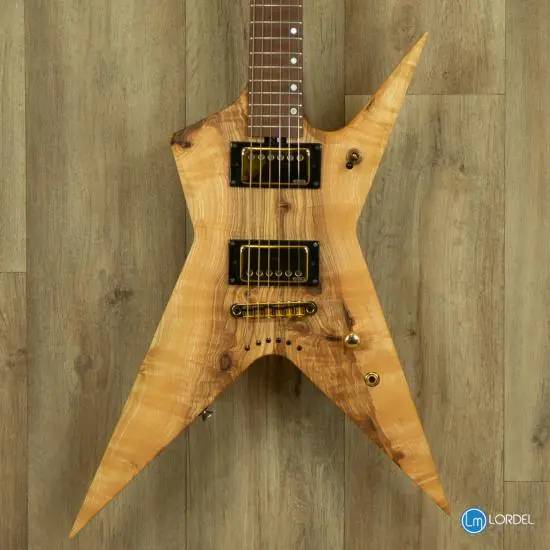 Guitare électrique Ligérie Lutherie modèle sur mesure type Dean Baby ML/Stealth Dernière Chance