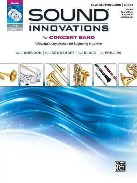 Prix Promo Alfred Publishing Sound Innovations for Concert Band, Book 1 - Combined Percussion - Book/CD/DVD