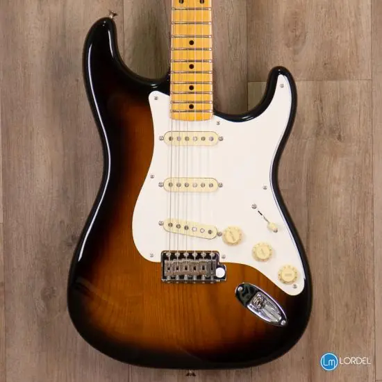 Solde Fender Eric Johnson 1954 Virginia 2 tons sunburst
