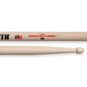 Vente Directe Vic Firth 2B American Classic (Hickory/Wood Tip)