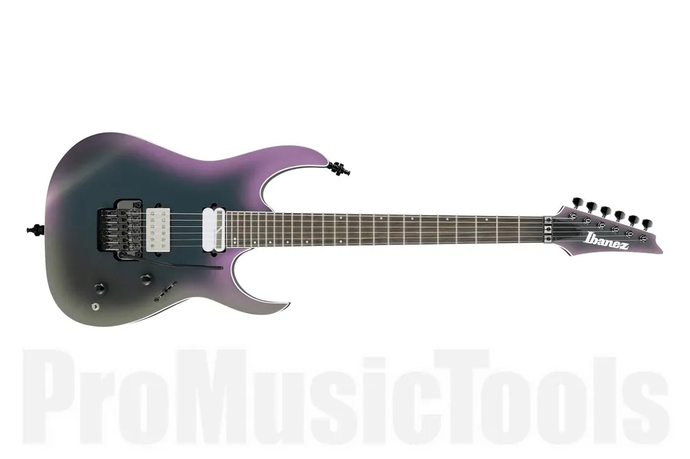 Must-Have Ibanez RG60ALS BAM Axion Label - Black Aurora Burst Matte - b-stock