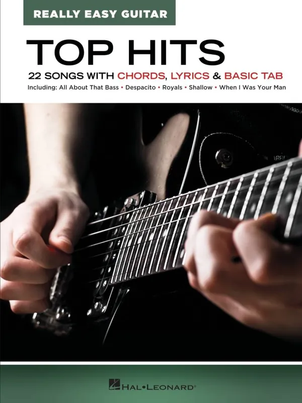 Solde Hal Leonard Top Hits Really Easy Guitar - Easy Guitar TAB - Book