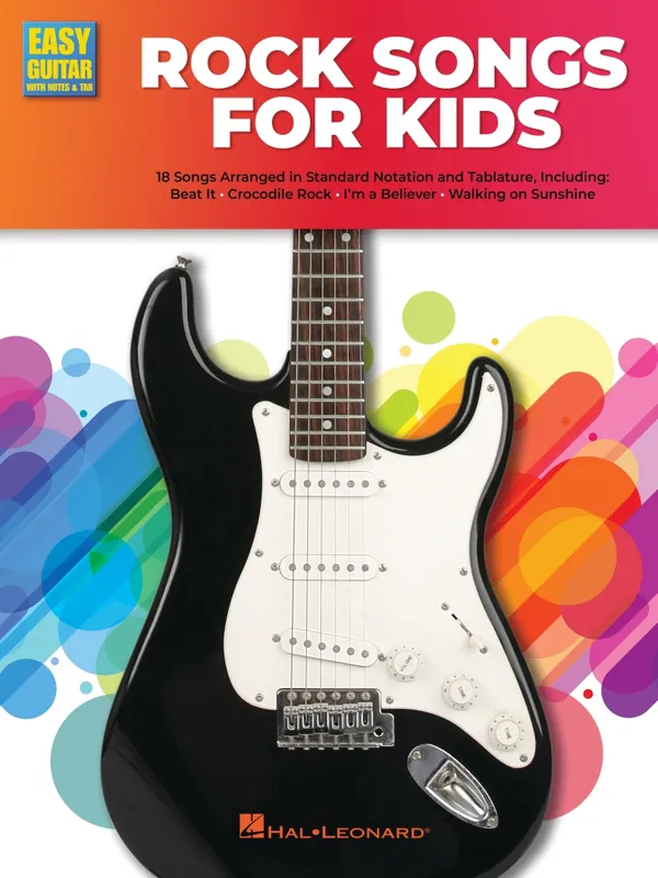 Hal Leonard Rock Guitar Songs for Kids - Easy Guitar TAB - Book Seulement Aujourd'hui