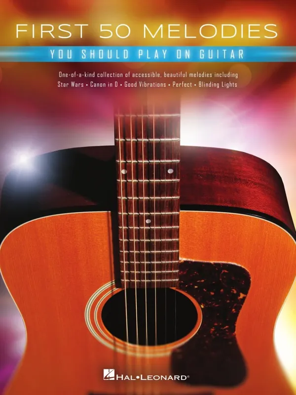 Quantité Limitée Hal Leonard First 50 Melodies You Should Play on Guitar - Book