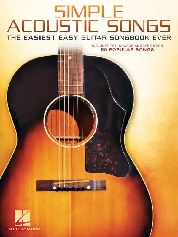 Réduction Hal Leonard Simple Acoustic Songs (The Easiest Easy Guitar Songbook Ever) - Guitar TAB - Book
