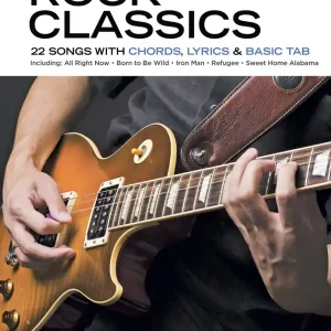 Hal Leonard Rock Classics Really Easy Guitar - Easy Guitar TAB - Book Offre Limitée