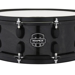 Mapex MPX 14x5.5‘‘ Maple/Poplar Hybrid Shell Snare Drum - Transparent Midnight Black Prix Réduit
