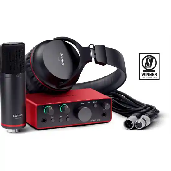 Promotion Focusrite Scarlett Solo Studio Pack
