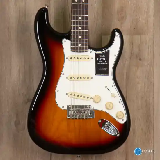 Fender Stratocaster Player II 3 tons sunburst touche palissandre Produit De Marque