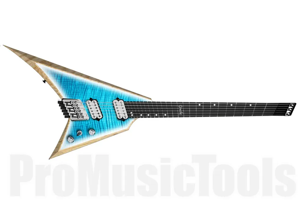 Ormsby Metal V GTR 6 (Run 16) Headless Multiscale FM IC - Icy Cool Prix Choc