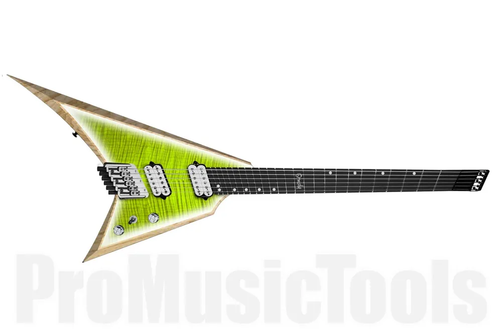Produit De Marque Ormsby Metal V GTR 6 (Run 16) Headless Multiscale FM PL - Pine Lime