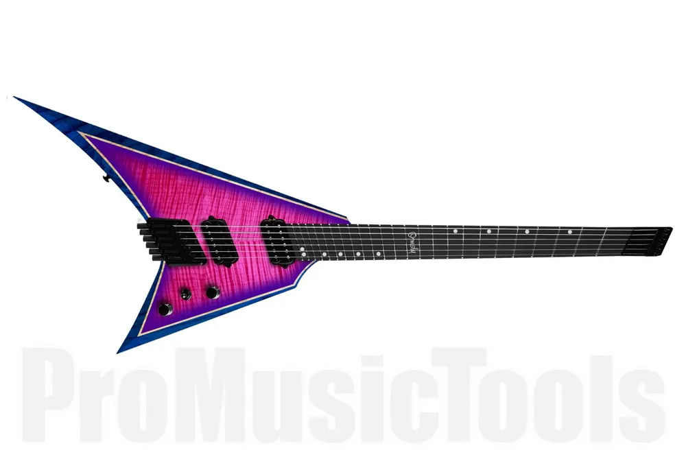 Satisfait Ou Remboursé Ormsby Metal V GTR 8 (Run 16) Headless Multiscale FM DR - Dragon Burst